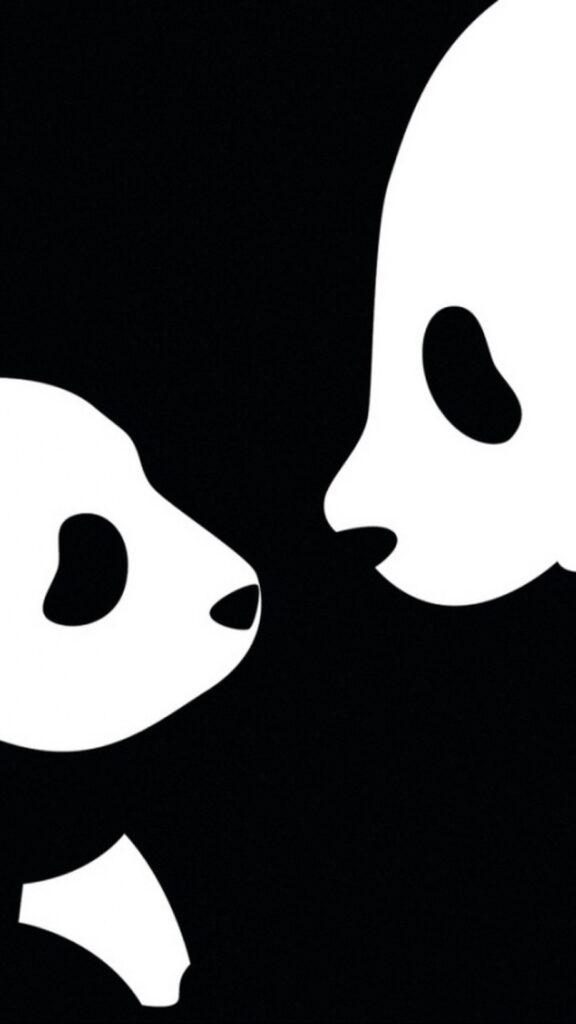 Cute Black iPhone Wallpaper