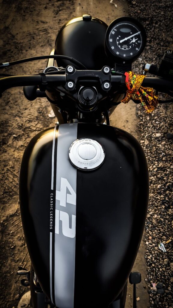 Indian Bike iPhone Wallpaper