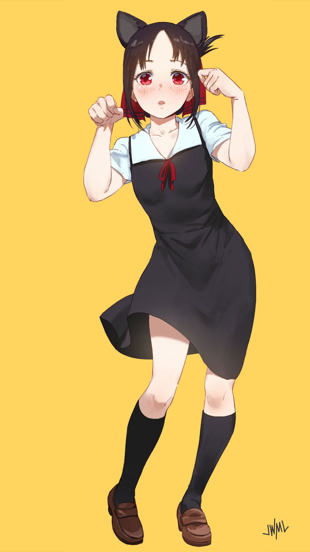 Kaguya Shinomiya 8k iPhone Wallpaper