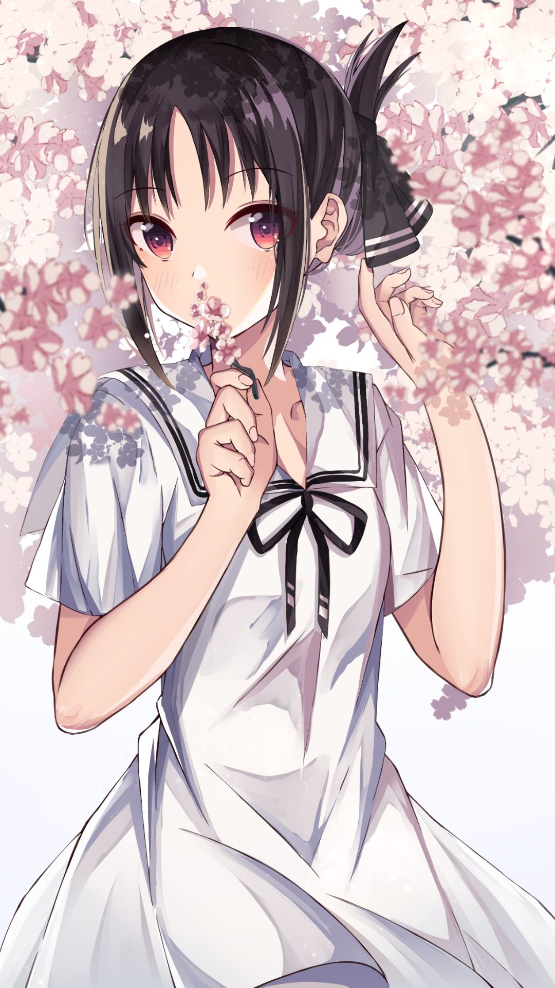 Kaguya Shinomiya iPhone Home Screen Wallpaper