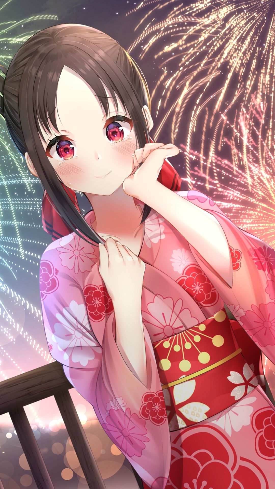 Kaguya Shinomiya iPhone Wallpaper Download
