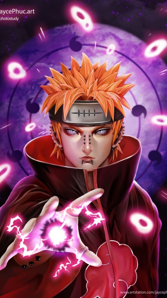 Naruto Pain iPhone Wallpaper