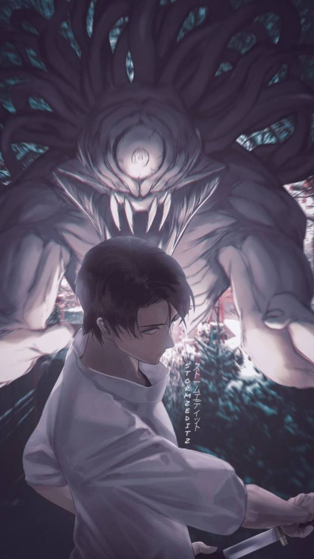 Yuta Okkotsu iPhone Lock Screen Wallpaper