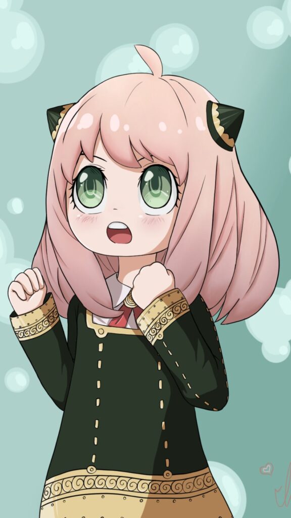 iPhone Wallpaper Anya Spy X Family
