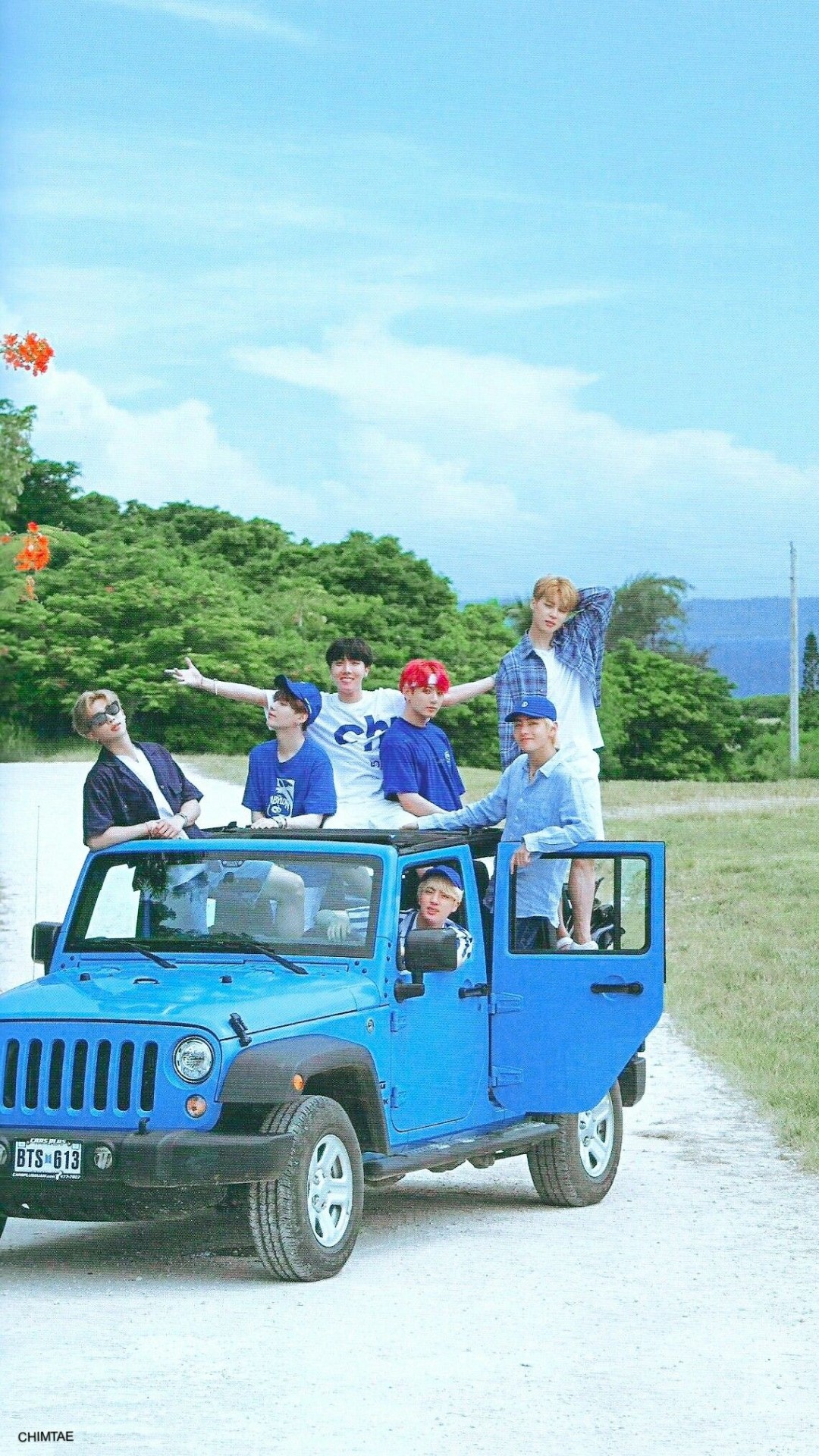 BTS Summer Wallpaper iPhone 14