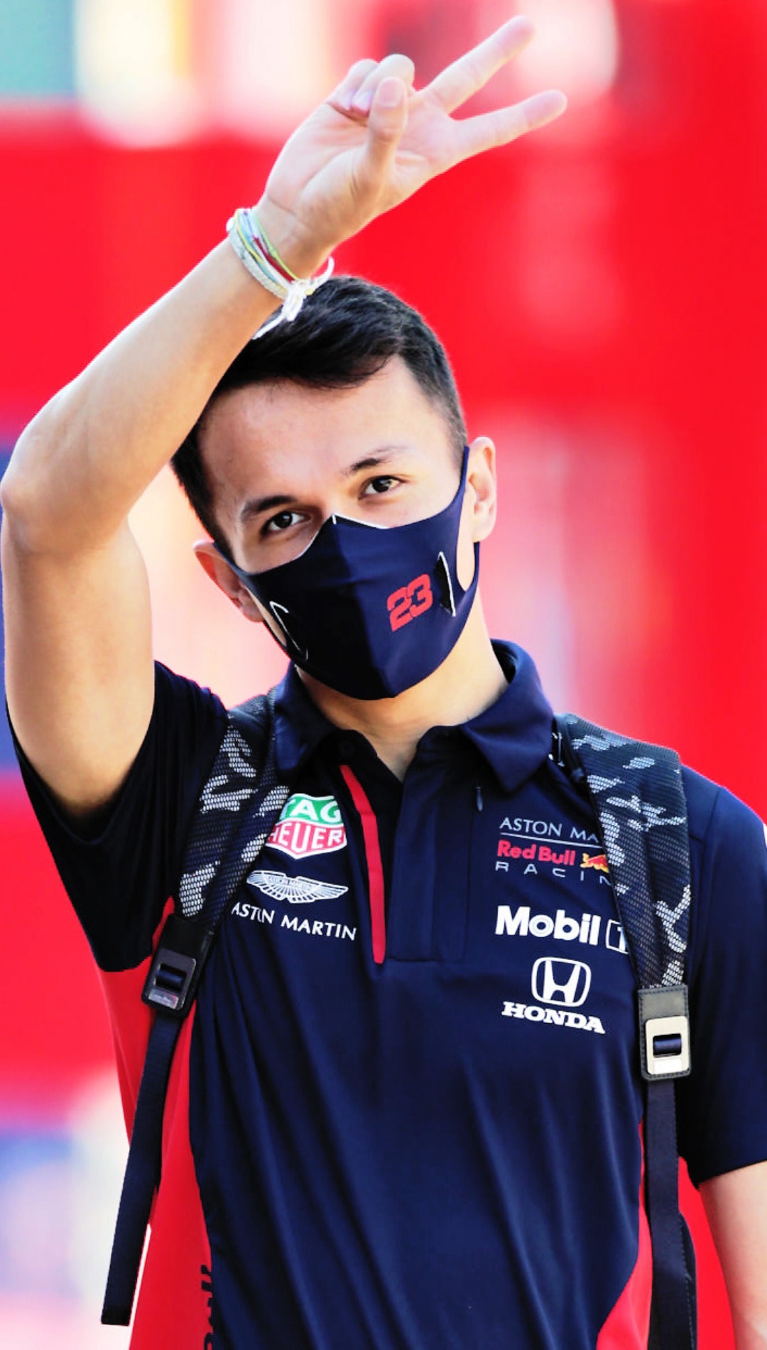 Alex Albon Wallpaper For iPhone