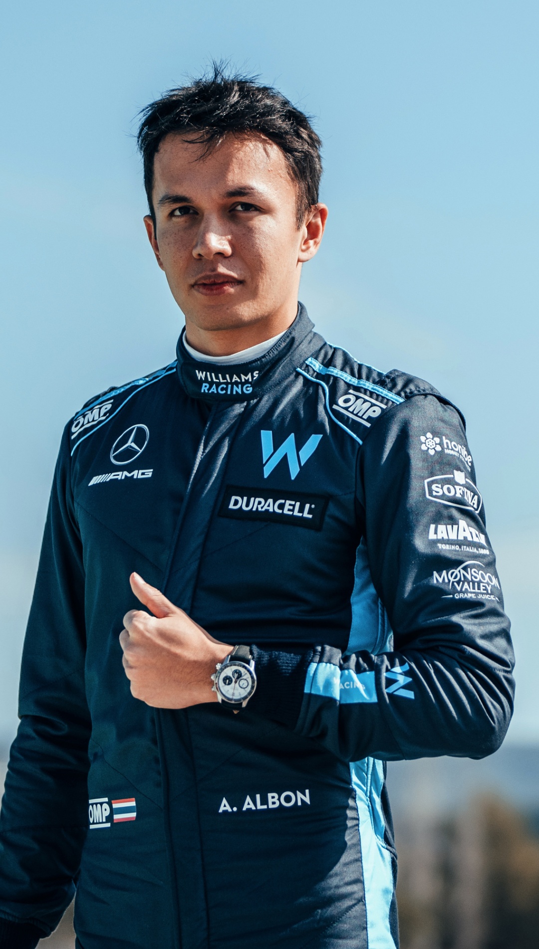 Alex Albon iPhone Wallpaper HD