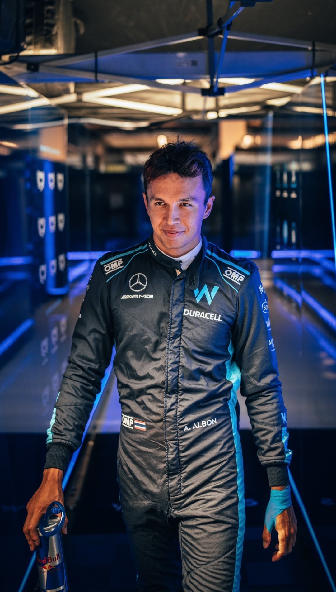Alex Albon iPhone Wallpaper