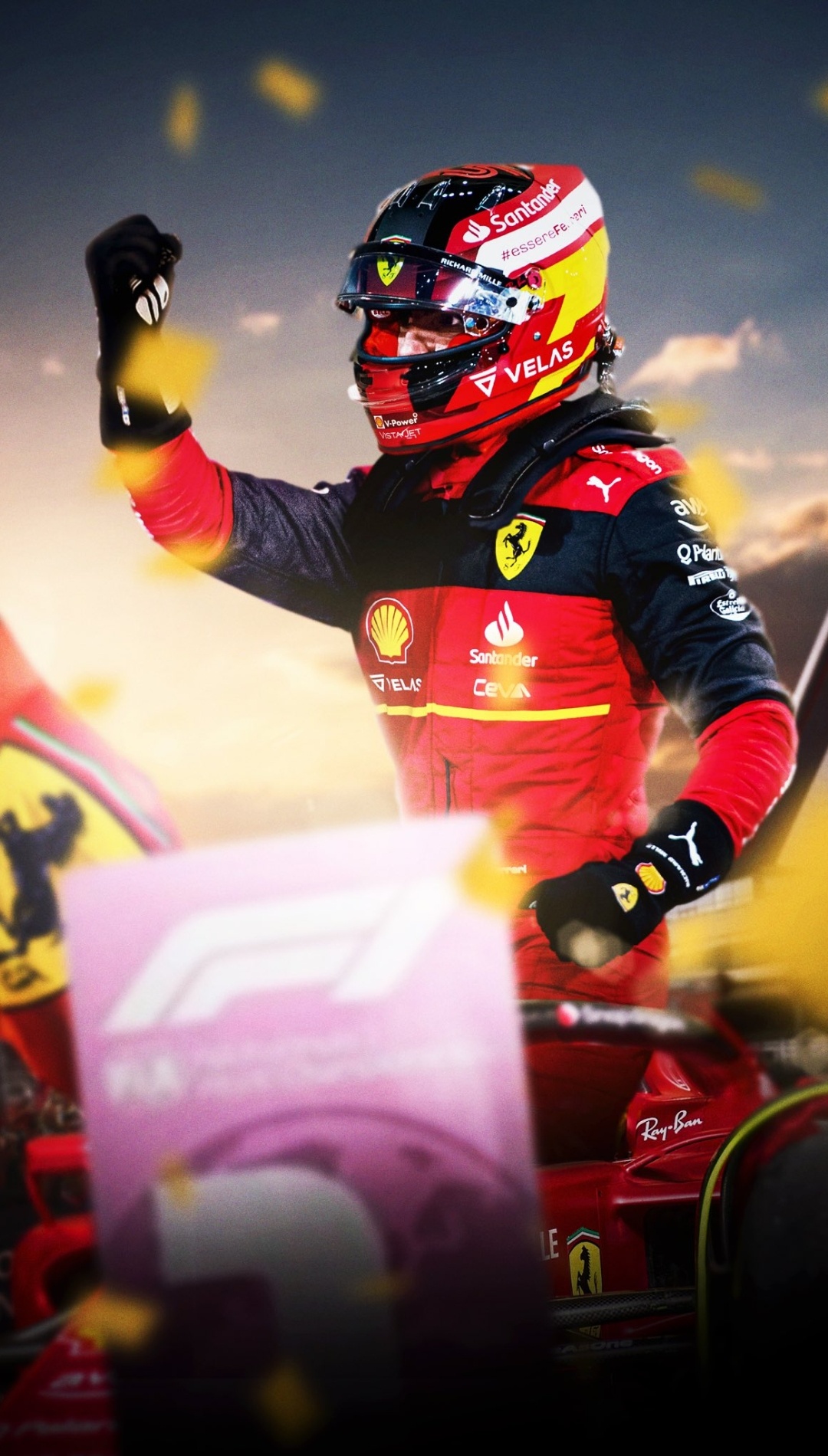 Carlos Sainz Wallpaper iPhone 12