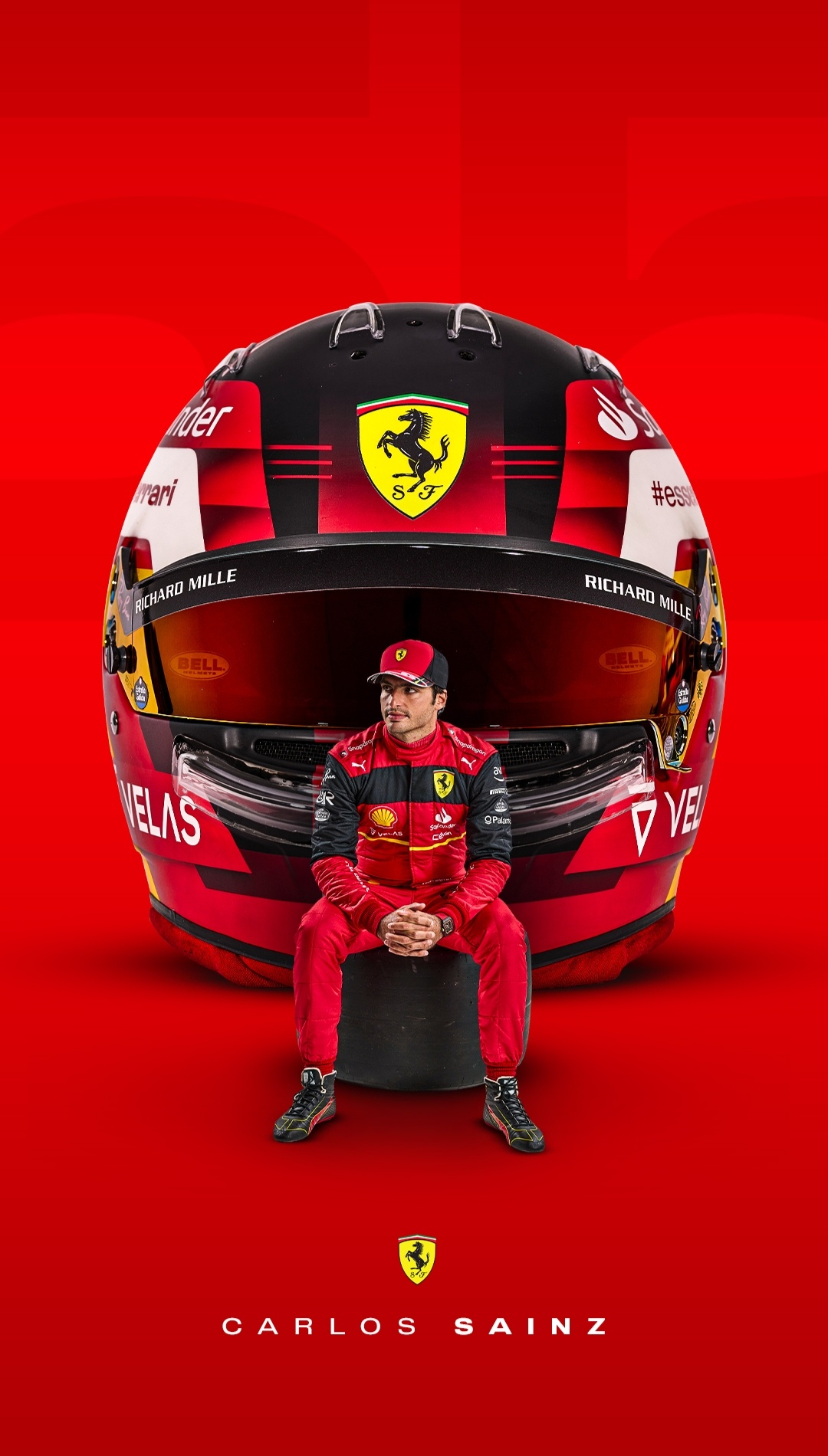Carlos Sainz Wallpaper iPhone 14 Pro