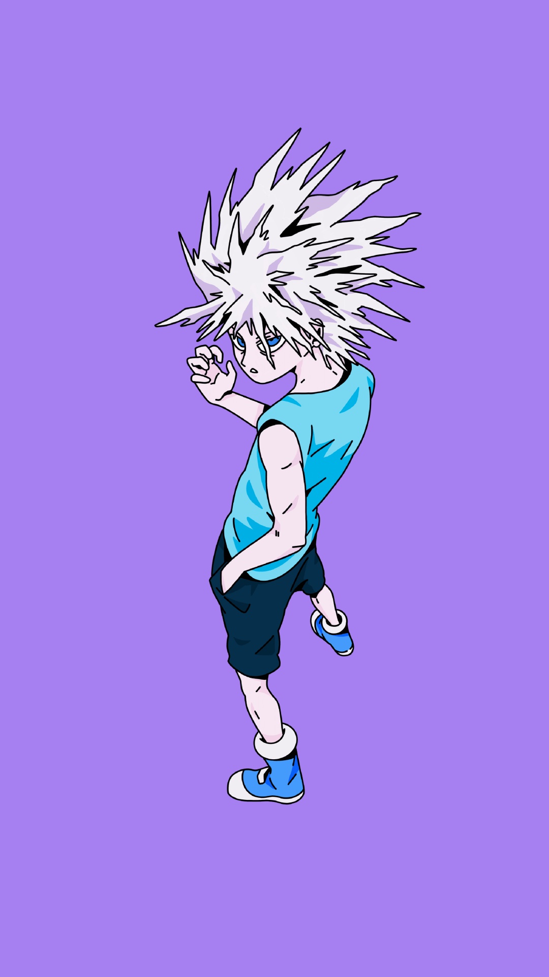 iPhone Wallpaper Killua