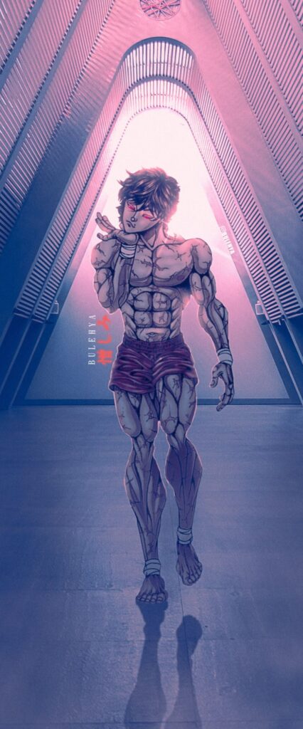 Anime GYM Boy iPhone Wallpaper