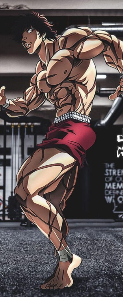 Anime GYM Boy iPhone Wallpaper 4k