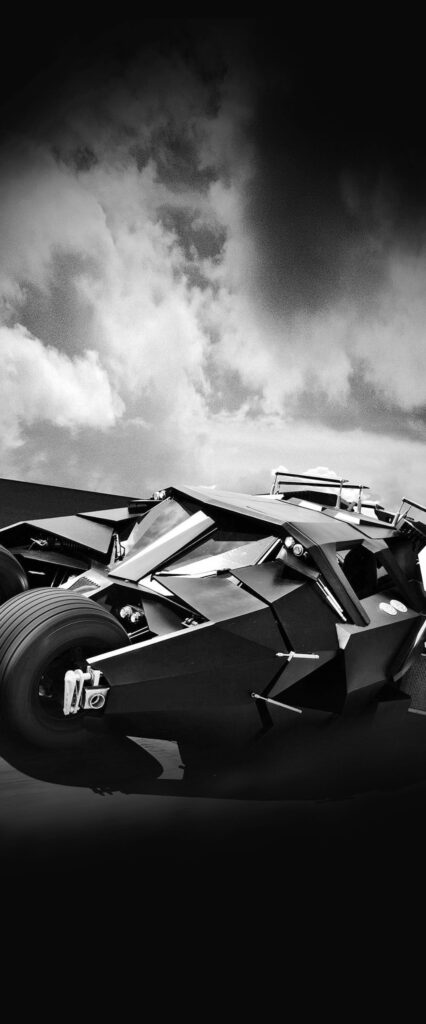 Batmobile Wallpaper For iPhone 15