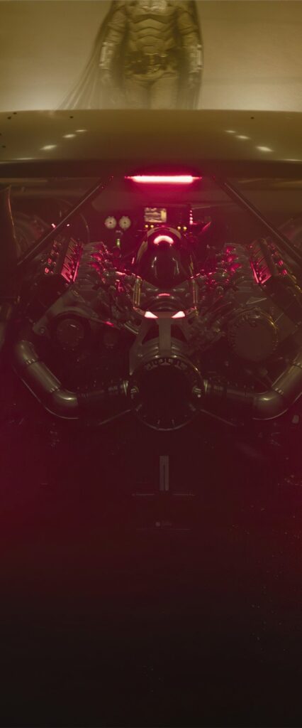 Batmobile iPhone Lock Screen Wallpaper