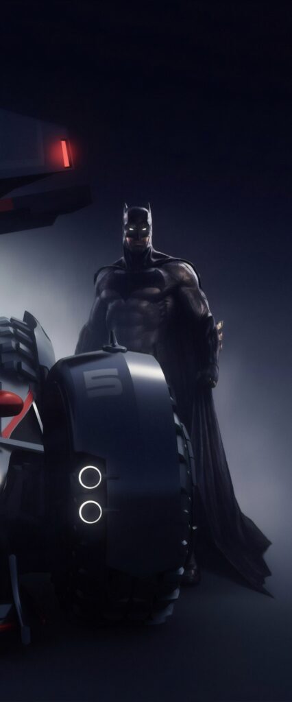 Batmobile iPhone Wallpaper 4k