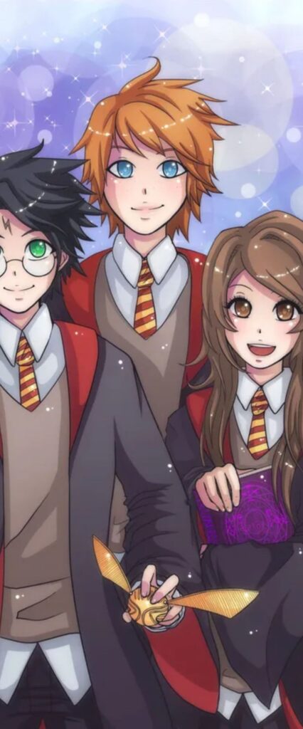 Cartoon Harry Potter Wallpaper iPhone