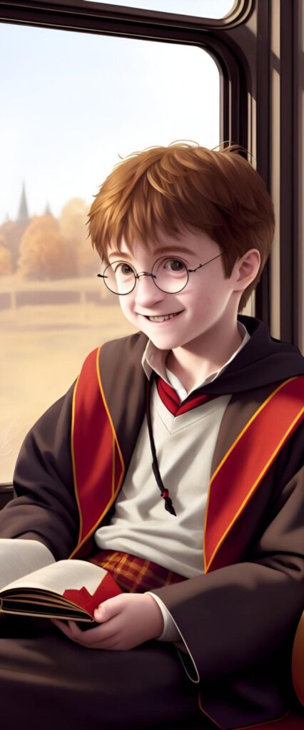 Cartoon Harry Potter iPhone Wallpaper HD