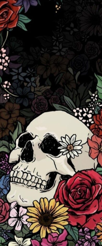 Cool Skull Wallpaper For iPhone 12