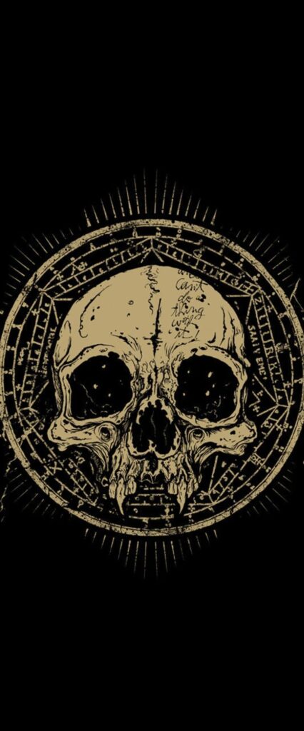 Cool Skull Wallpaper For iPhone 14 Pro