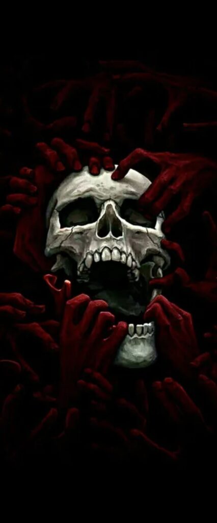 Cool Skull iPhone Wallpaper 4k