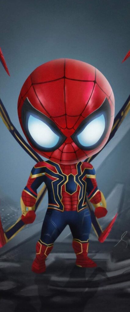 Cute Spiderman Wallpaper For iPhone 14