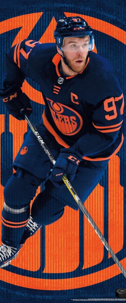 Edmonton Oilers Wallpaper For iPhone 14 Pro