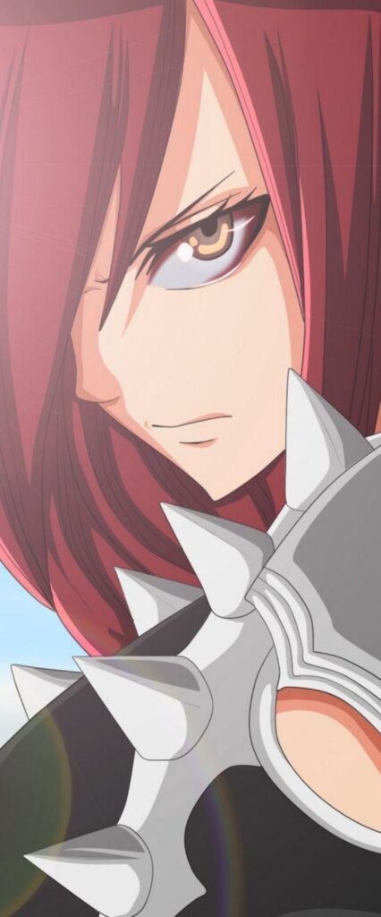 Erza Scarlet Wallpaper For iPhone 12