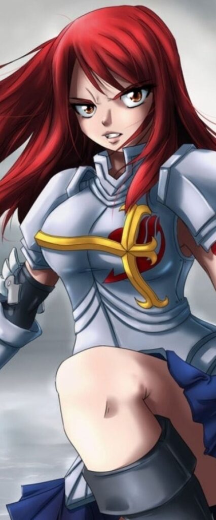 Erza Scarlet Wallpaper For iPhone 14