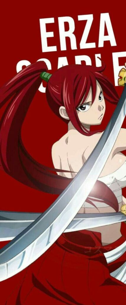 Erza Scarlet iPhone Wallpaper HD