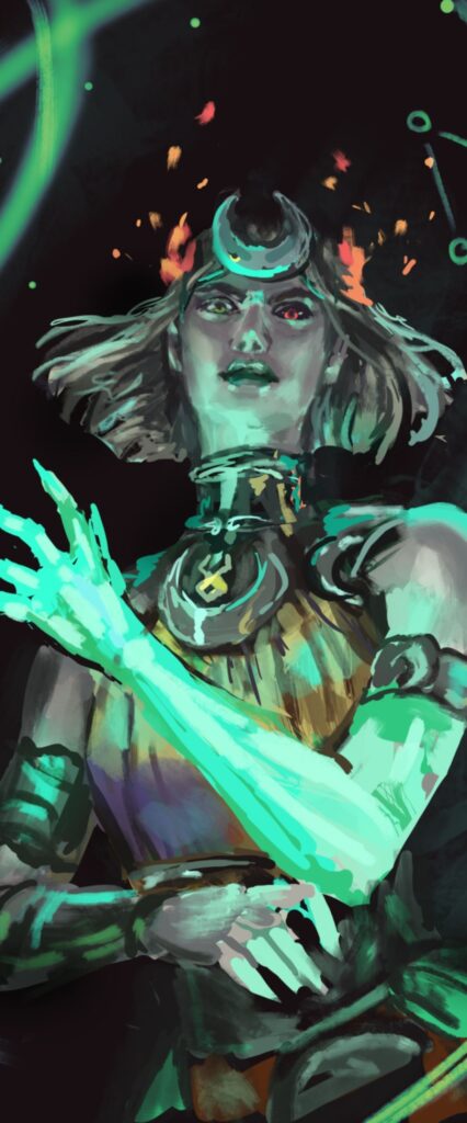 Hades II iPhone Lock Screen Wallpaper