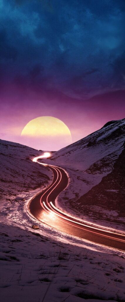 Highway Wallpaper For iPhone 14