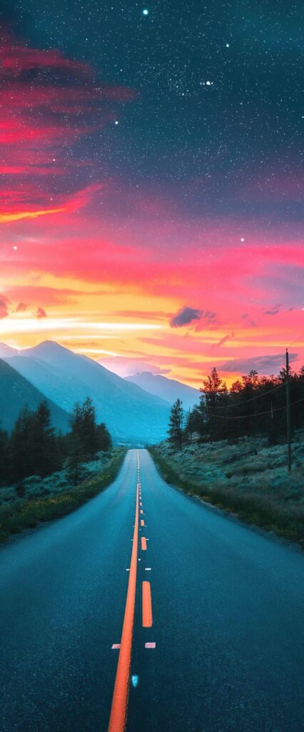 Highway Wallpaper HD For iPhone
