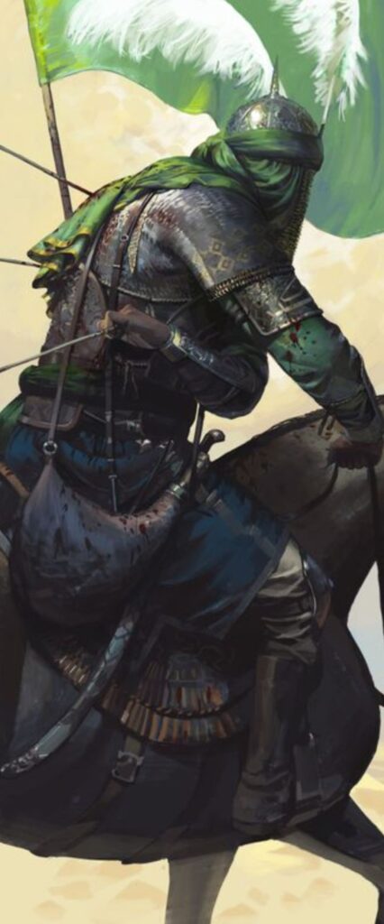 Islamic Warrior Wallpaper For iPhone 15