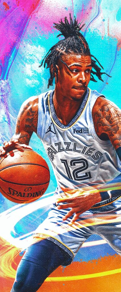 Ja Morant Wallpaper For iPhone XR