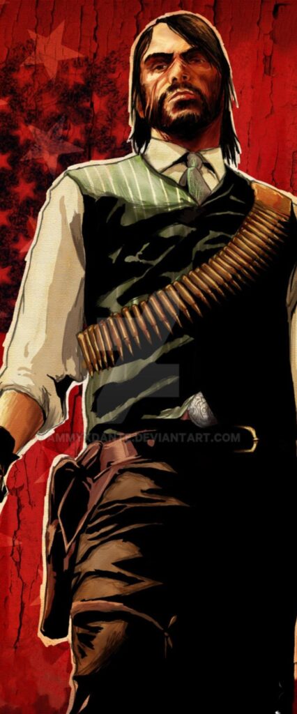 John Marston Wallpaper For iPhone 14