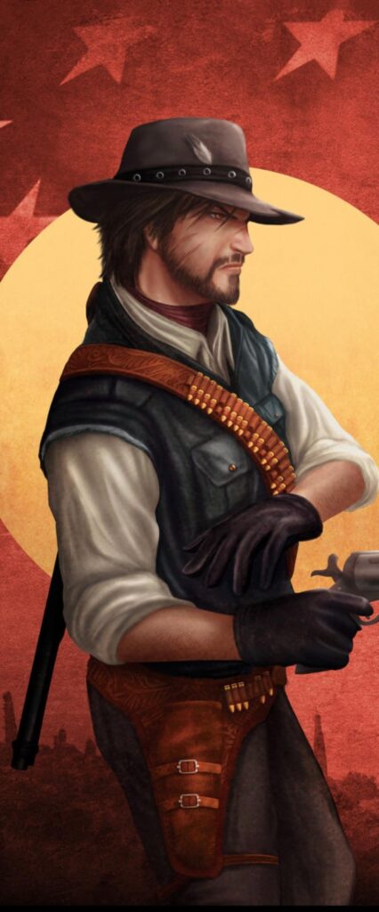John Marston iPhone Home Screen Wallpaper