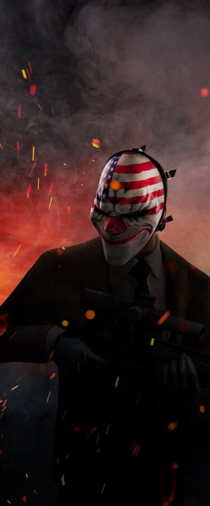 Payday 3 iPhone Lock Screen Wallpaper