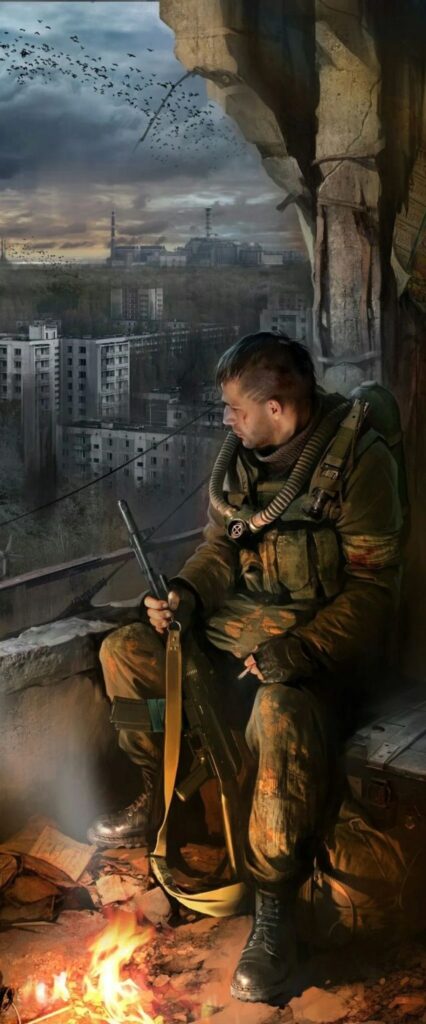 Stalker 2 Heart of Chornobyl Wallpaper For iPhone XR