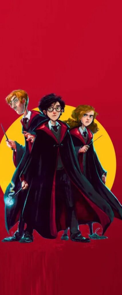iPhone Wallpaper Cartoon Harry Potter