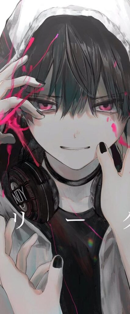 Anime Hoodie Girl Wallpaper HD For iPhone