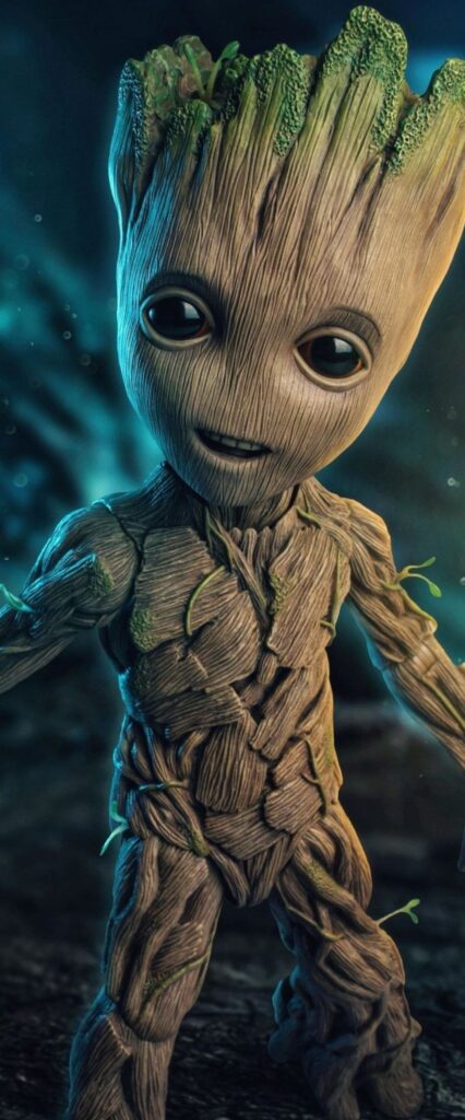 Baby Groot Wallpaper For iPhone 14