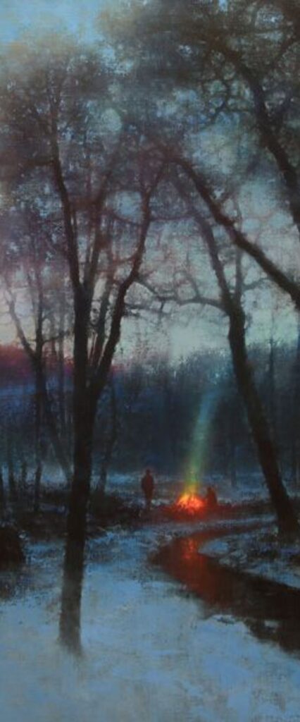 Dusk iPhone Lock Screen Wallpaper