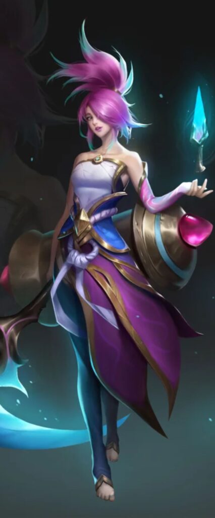 Nightbringer Lillia 4k iPhone Wallpaper