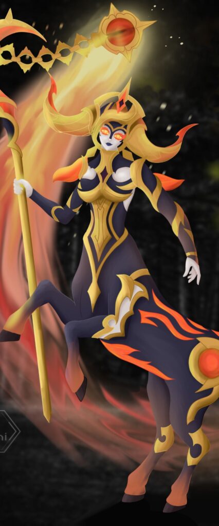 Nightbringer Lillia Wallpaper For iPhone 14 Pro