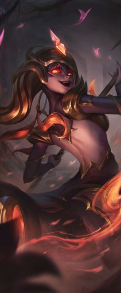 Nightbringer Lillia iPhone Wallpaper HD