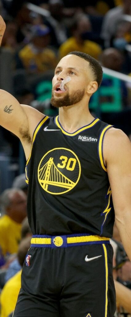 Stephen Curry Golden State Warriors iPhone Lock Screen Wallpaper
