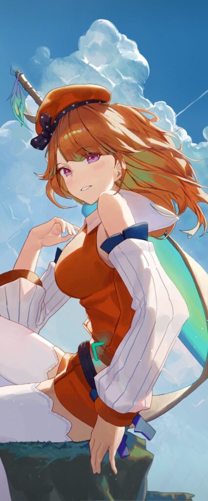 Takanashi Kiara Wallpaper For iPhone 15