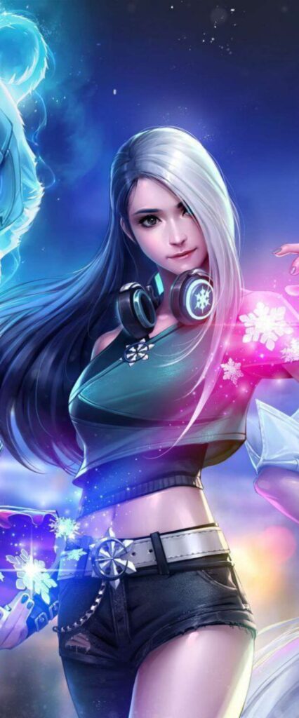 Warrior Girl Wallpaper For iPhone 14 Pro
