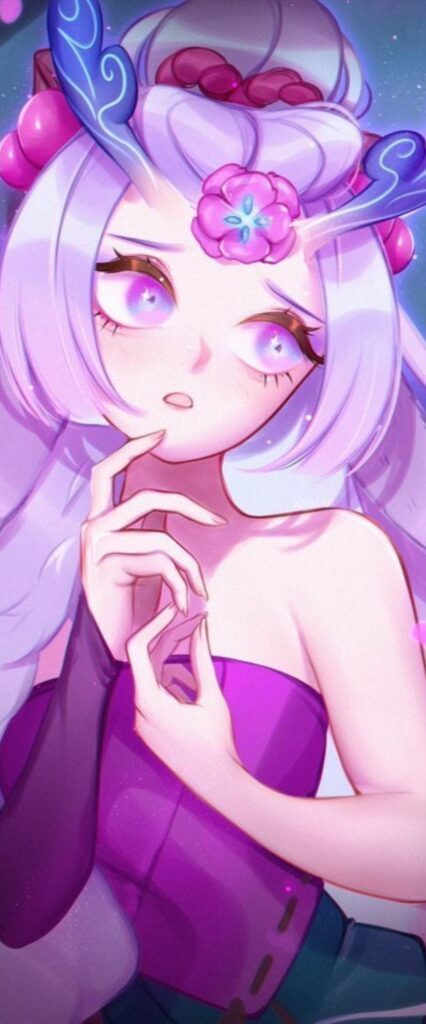iPhone Wallpaper Nightbringer Lillia